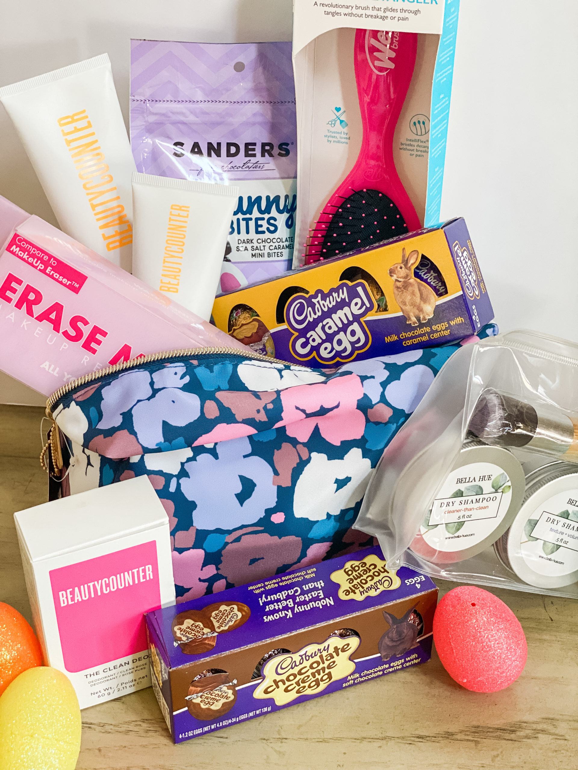 Beauty Themed Easter Baskets | christinafrederick.com